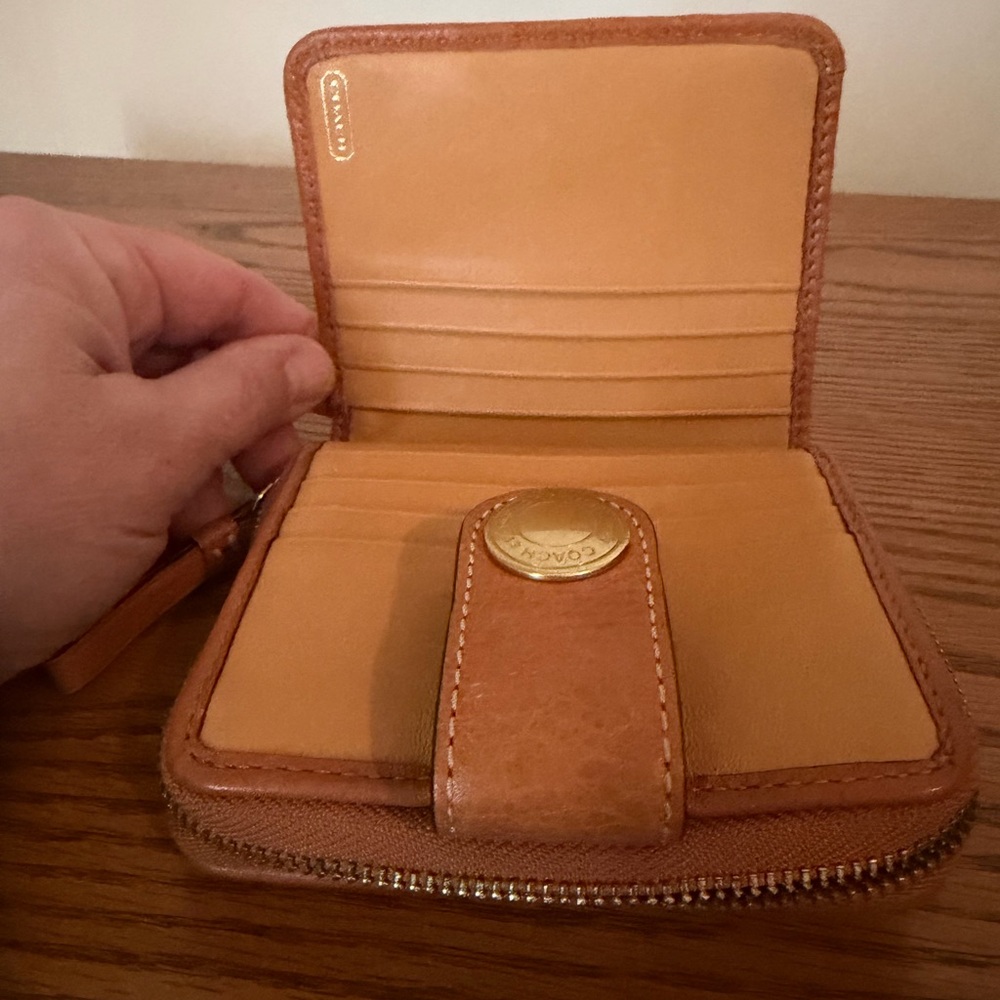Coach Multicolor Patchwork Wallet - Picture 3 of 3